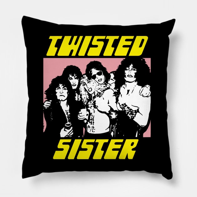 Twisted Sister Pillow by Chewbaccadoll