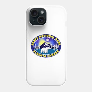 Banff National Park Alberta Canada Bear Phone Case