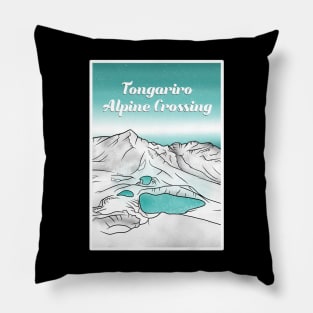 Tongariro Alpine Crossing Pillow