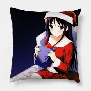 Santa Girl Pillow