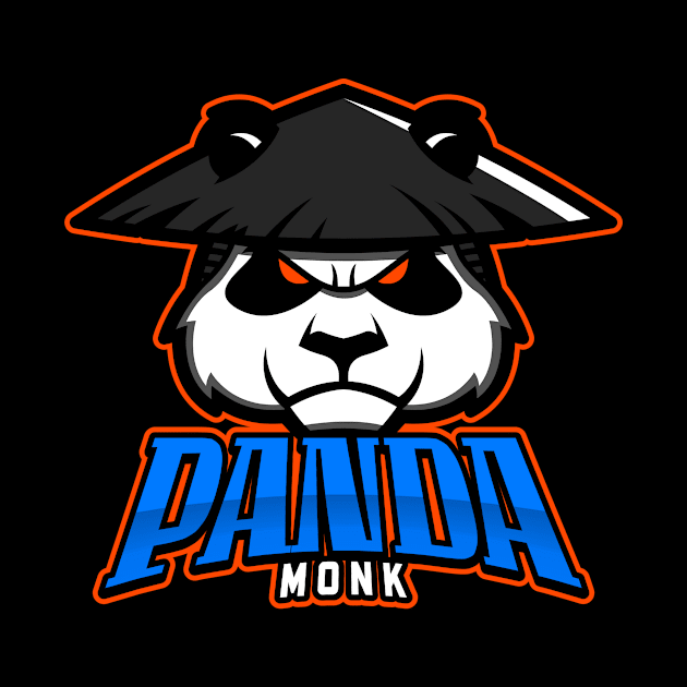 Panda Monk by Dog Lovers Store