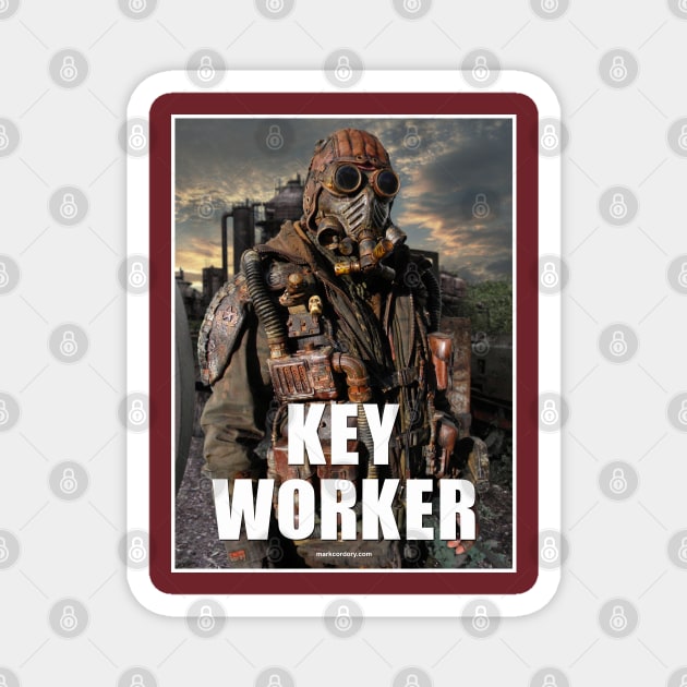 SALVAGED Ware - KEY WORKER Magnet by SALVAGED Ware