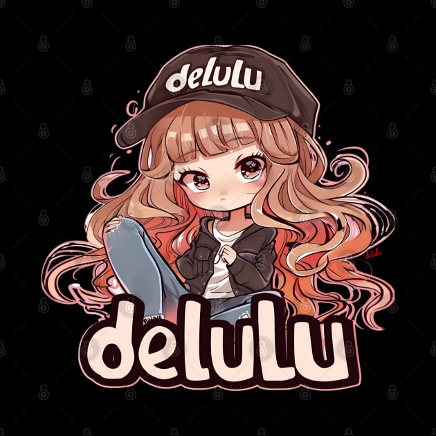 Delulu Anime Girl by MaystarUniverse