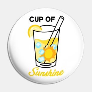 Cup of Sunshine Pin