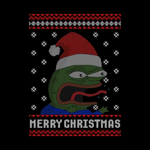 Ugly Sweater Pepe by R4Design