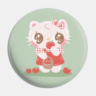 Kawaii Kitty Cute Cat Art Pin