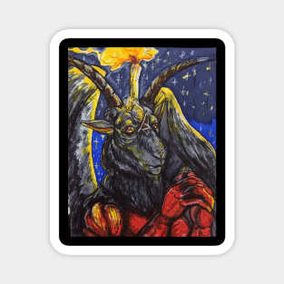 Baphomet Magnet