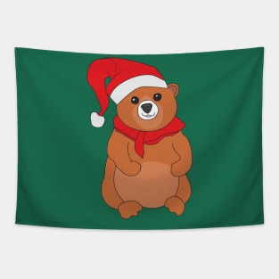 Christmas bear Tapestry