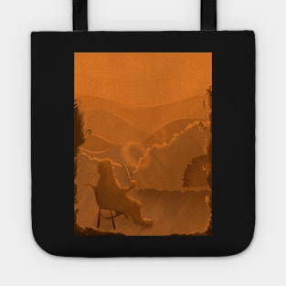 Bilbo Baggins chilling at Bagend - artprint Tote