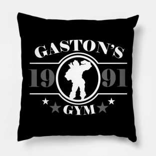 Gaston's Gym 91 Pillow