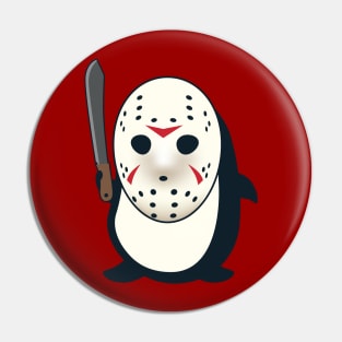 Penguin Jason Friday the Thirteenth Pin