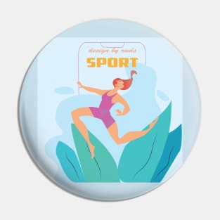 sport design Pin