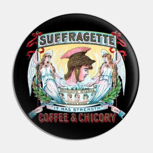 Suffragette coffee Pin