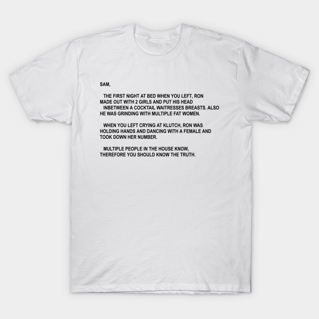 Note - Jersey Shore - T-Shirt | TeePublic