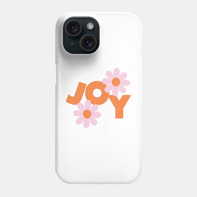Joy (pink and red) Phone Case by Elizabeth Olwen