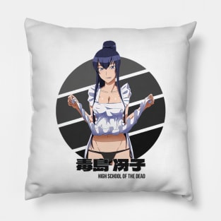 Saeko Busujima High School Of The Dead Circle Pillow