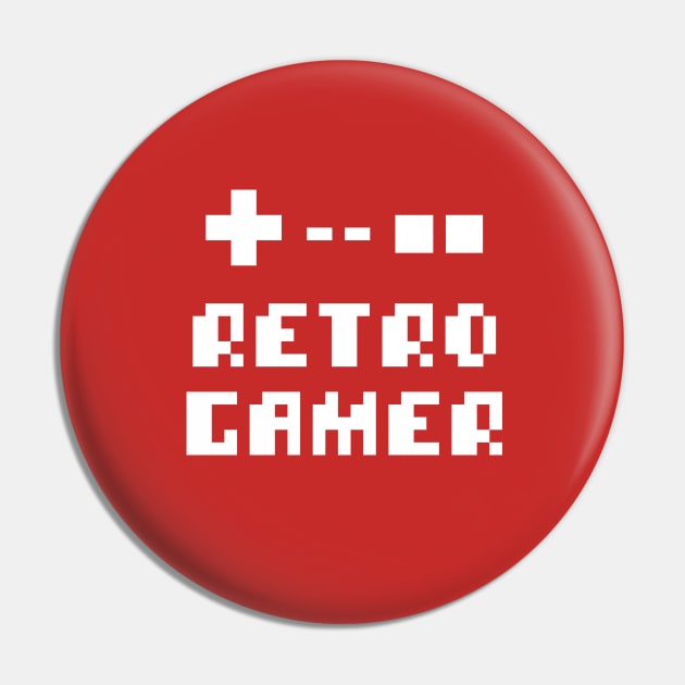 Retro Gamer Pin by Digitalpencil