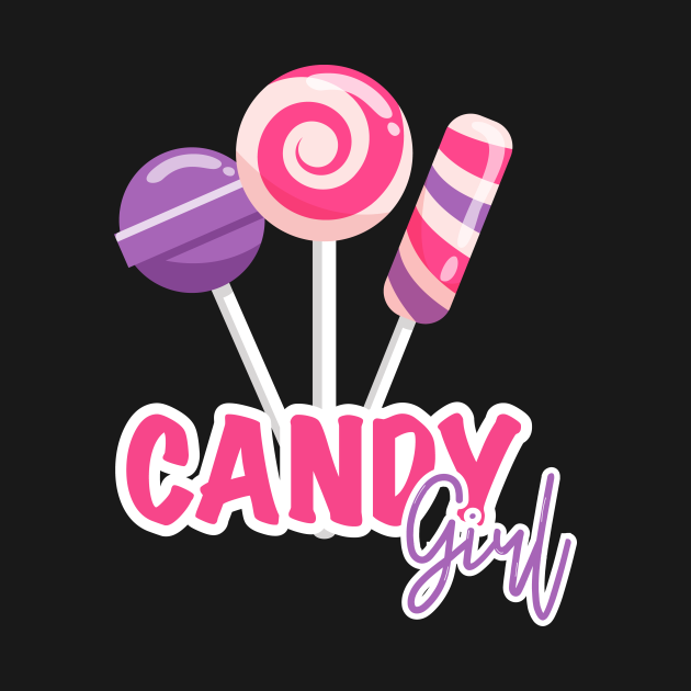 Candy Girl Lollipops gift Candy Girl TShirt TeePublic