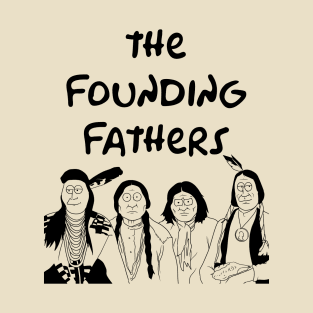 The Founding Fathers Cartoonized T-Shirt