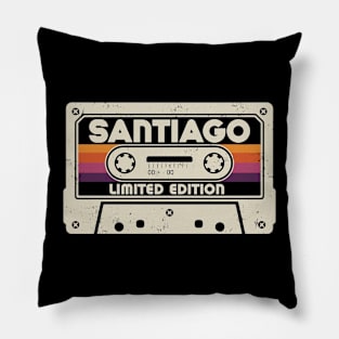 Santiago Name Limited Edition Pillow