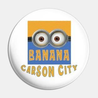 DESPICABLE MINION AMERICA CARSON CITY Pin