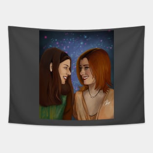 Willow and Tara Tapestry