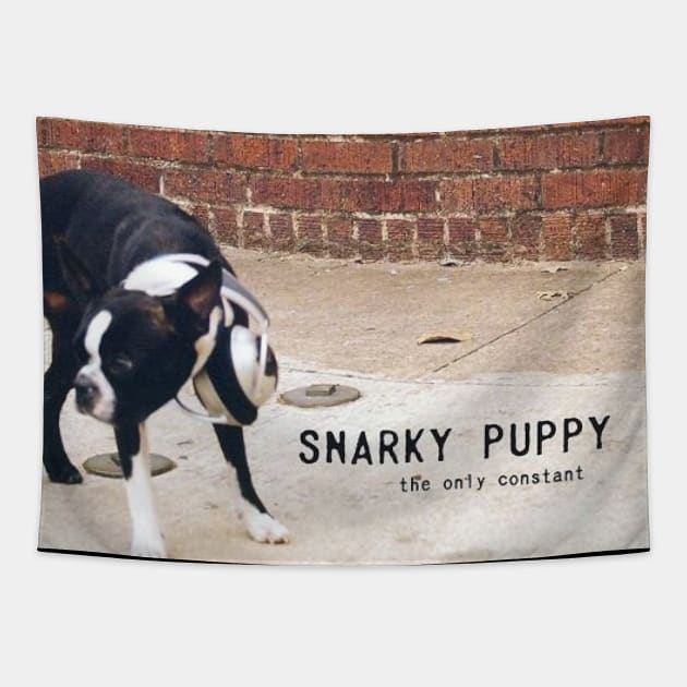 Snarky Puppy #2 Tapestry by corekah