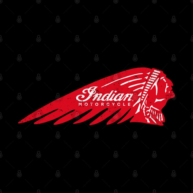 Indian Motorcycle Retro and Vintage by Allotaink