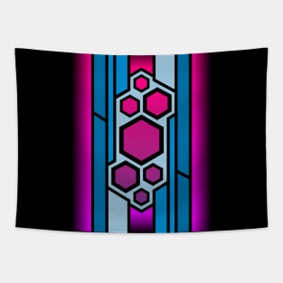 Colorful geometrical pattern Tapestry