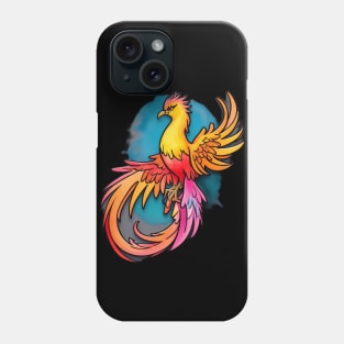 Legendary Phoenix bird of fire and revenge Phone Case