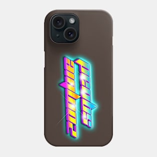 ZOMBIE SQUAD 80s Text Effects 4 Phone Case