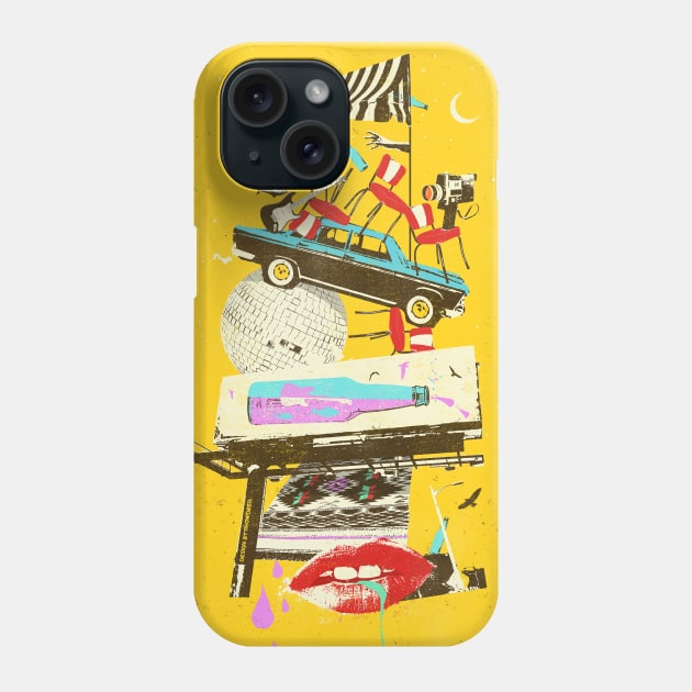 LA PSYCH ADVERT Phone Case by Showdeer