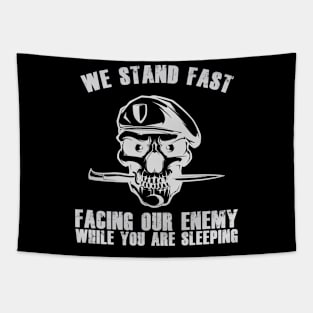 We Stand Fast - Dark Shirt Tapestry