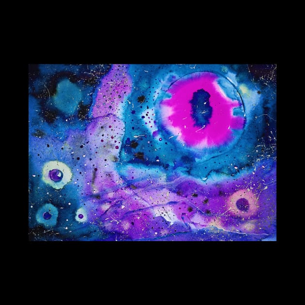 Galaxy eye by KissArt