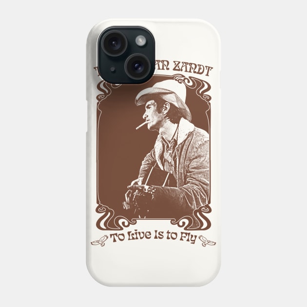 Townes Van Zandt // Retro Style Fan Design Phone Case by DankFutura