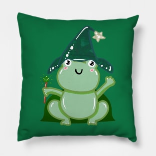 Wizard Frog! Pillow