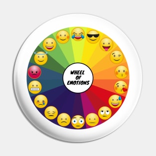 Wheel of Emotions Pin