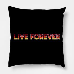 Live Forever Color Palette Pillow