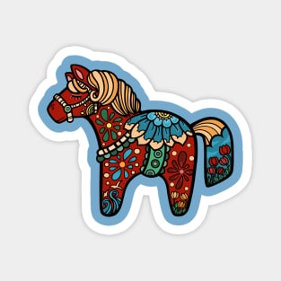 Dala Horse Magnet