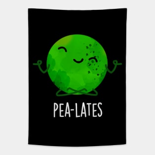 Pea-lates Cute Pilates Pea Pun Tapestry