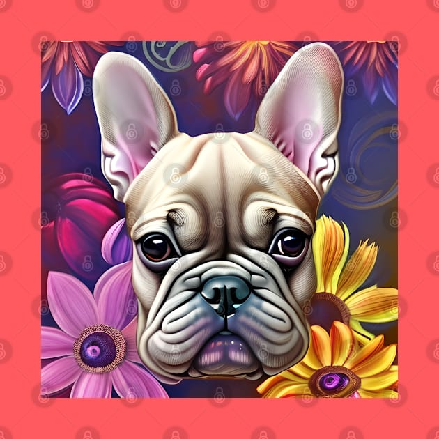 Beautiful Frenchie Flower by AnnieDreams