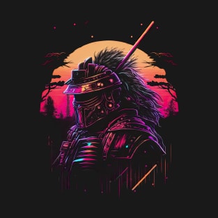 Neon Samurai T-Shirt