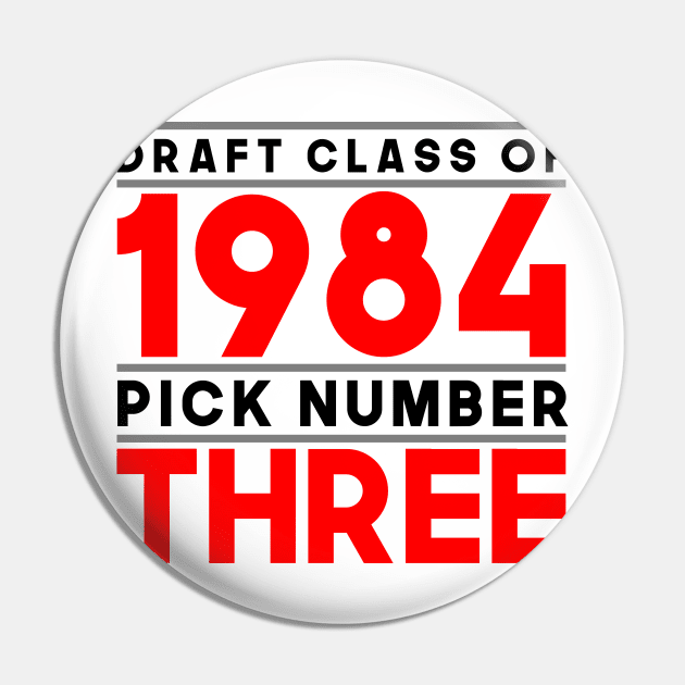 Class of 84, Pick no. 3 Pin by hkxdesign