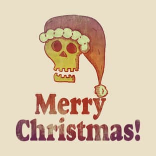 Santa Skull Merry Christmas T-Shirt