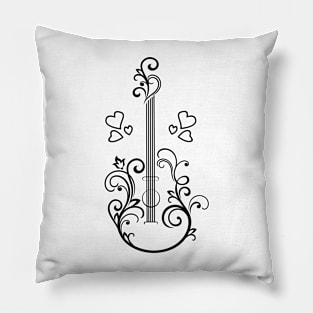 Guitar tree Pillow