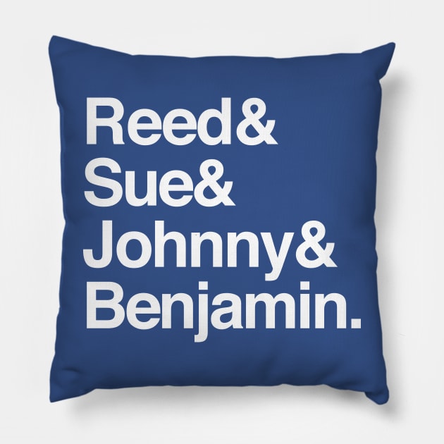 F a n t a s t i c Names Pillow by saqman