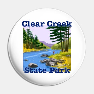 Clear Creek State Park, Pennsylvania Pin
