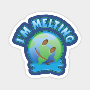 Help the Earth from melting Magnet