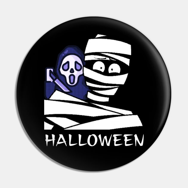 Halloween Boo Pin by Trend 0ver