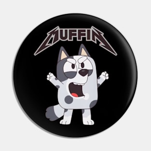 muffin metal funny Pin